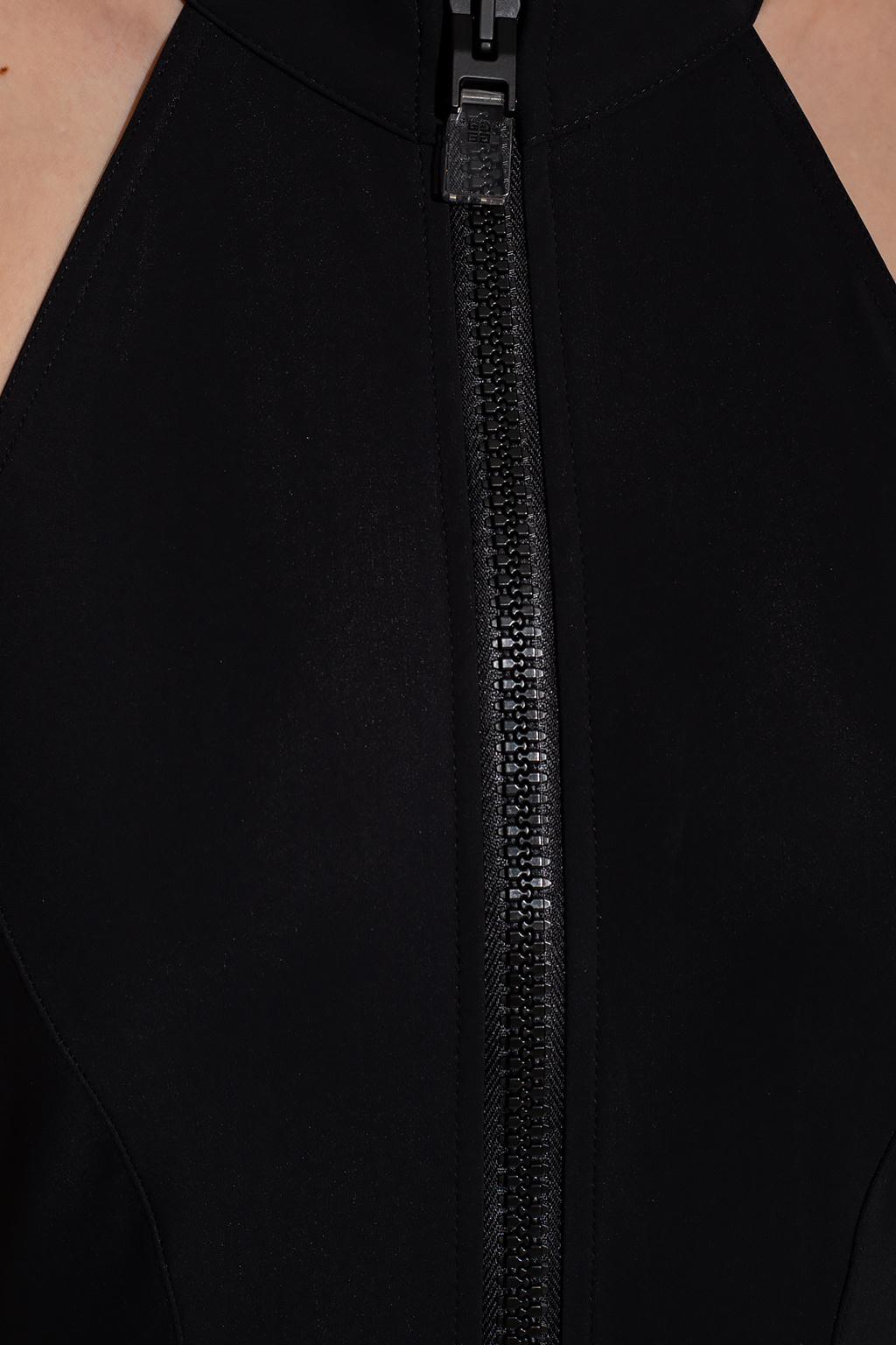 givenchy Sleek graphic neck dress - SchaferandweinerShops